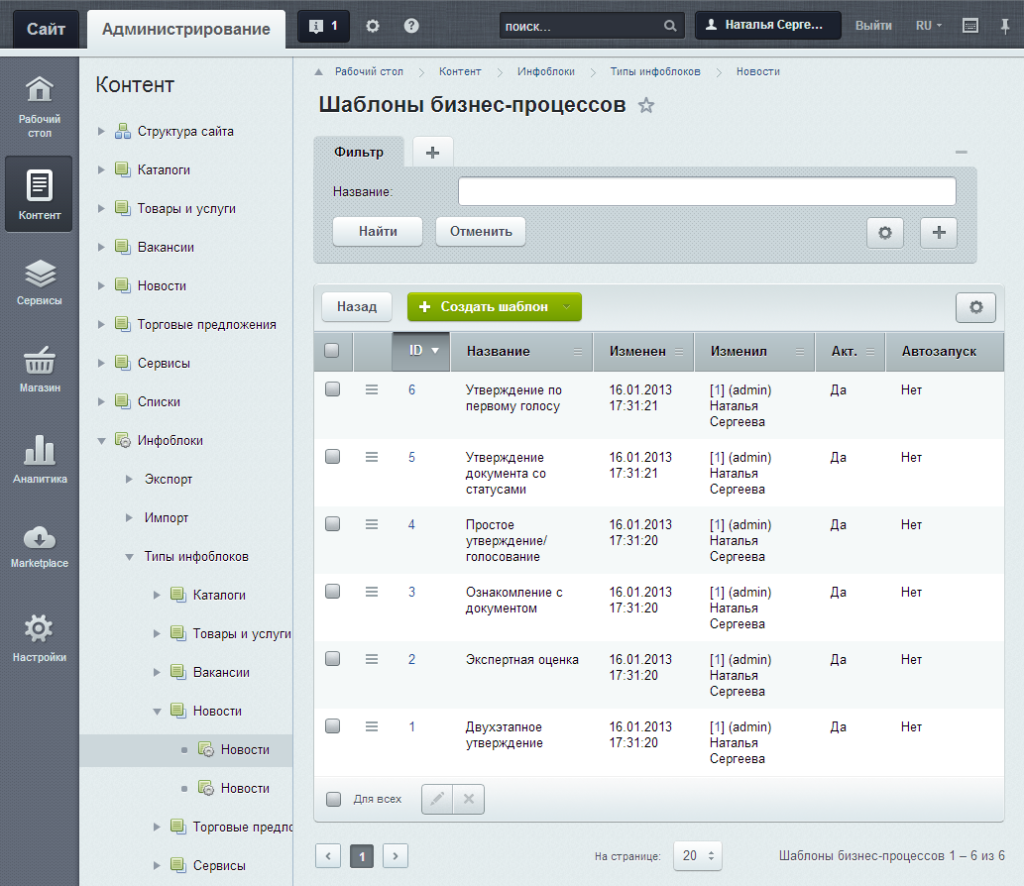 modules business-process